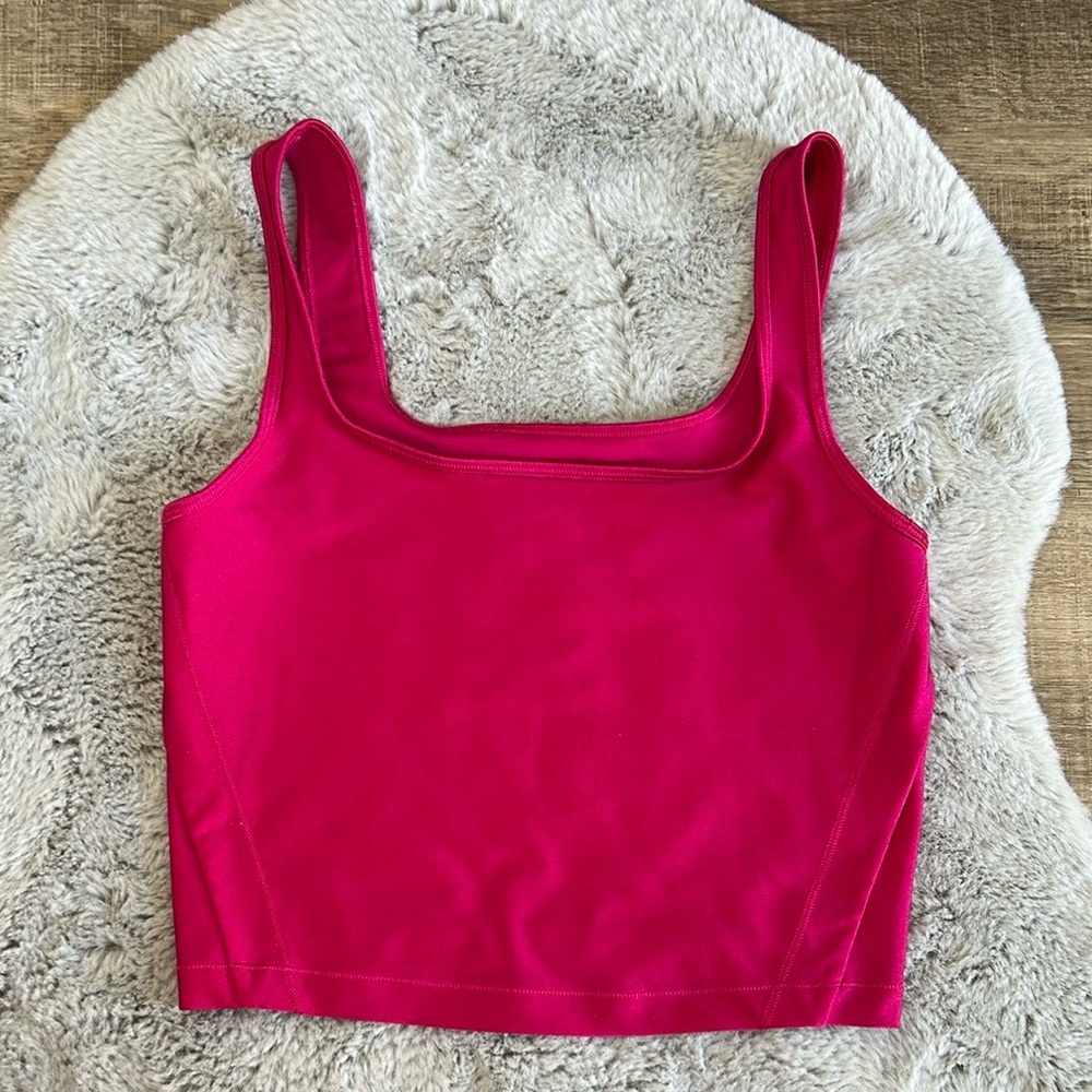 Athleta Shanti Shine Crop Tank Top XS - Picture 3 of 7